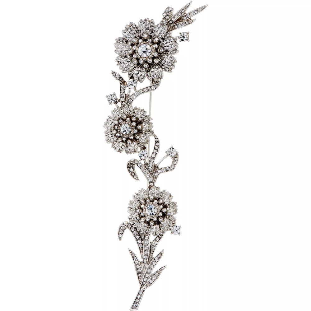 RARE Joan Rivers Edwardian Floral Brooch